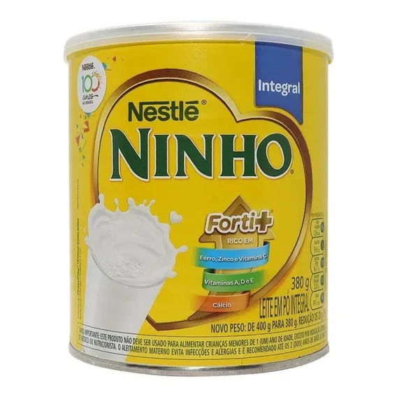 Leite Em Po Ninho Integral 380g Nestle Foto 1