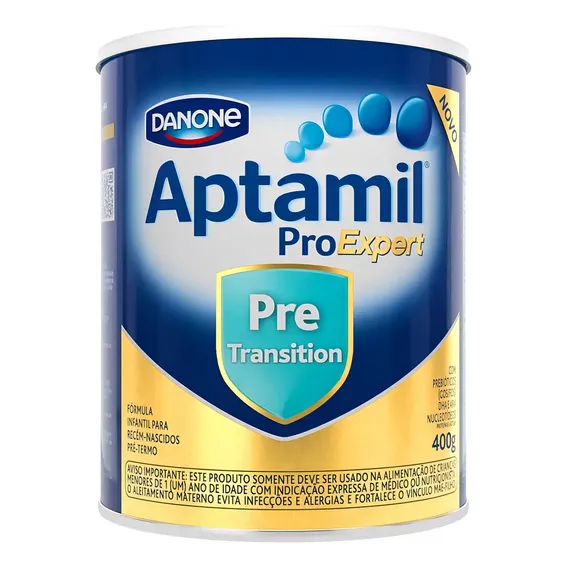 Leite Fórmula Infantil Aptamil Pro Expert Transition 400g Sabor Sem Sabor Foto 1