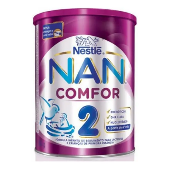 Leite Nan Comfor 2 800g Nestle Foto 1