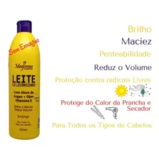 Leite Siliconizado Creme Para Pentear Sem Enxágue Naturiun Foto mini  3