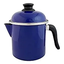 Leiteira 16 Esmaltada Azul Escuro Ewel Foto  mini 1