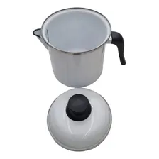 Leiteira Aço Esmaltado 16 - 1,8 Litros Branco Ewel Foto mini 4