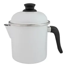 Leiteira Aço Esmaltado 16 - 1,8 Litros Branco Ewel Foto mini 2