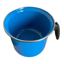 Leiteira Esmaltada 1,8 L Com Tampa Cores Lindas Cor Azul Foto mini 2