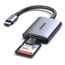 Leitor Cartão Memória Ugreen Usb C Para Cartão Micro Sd E Sd Foto  mini 1