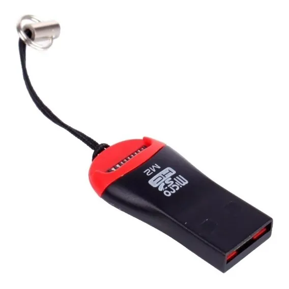 Leitor Cartão Micro Sd Usb Universal Adaptador Memória Foto 1