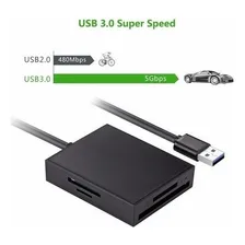 Leitor Cartões De Memória Usb 3.0 Rapido Sd Tf Ms Cf Ugreen Foto mini  3