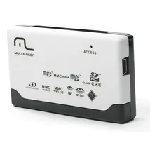 Leitor CartÔes Multilaser 6 Slots Adaptador 46 Em 1 Ac076 Foto mini 2