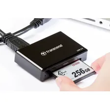 Leitor De Cartão De Memória Transcend Para Cfast Rdf2 Foto mini  2