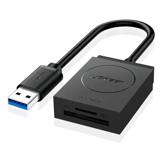 Leitor De Cartão Ugreen Usb 3.0 Para Sd + Tf Foto 1