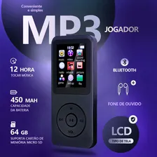 Leitor De Mp3 E Mp4 Com Tela De 1,77'' Iigenai Type-c Cor Vermelho Foto mini  3