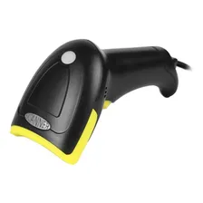 Leitor De Qr Code 2d Data Matrix Feasso F-cod17 Com Cabo Usb Cor Preto e Amarelo x Foto mini 1