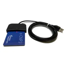 Leitora Cartão Certificado Digital Smartcard Usb Dexon Foto mini 2