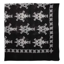Lenço Bandana Caveira Punhal Punk Metal Rock Motoqueiro Foto mini 2