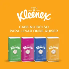 Lenço Papel Kleenex Bolso 48 Pacotes Com 10 Lenços 21cmx21cm Foto mini 3