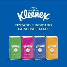 Lenço Papel Kleenex Bolso 48 Pacotes Com 10 Lenços 21cmx21cm Foto mini 4