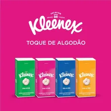 Lenço Papel Kleenex Bolso 48 Pacotes Com 10 Lenços 21cmx21cm Foto mini 2