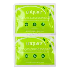 Lenço Para Assepsia Álcool 70% Uniqmed 19x14cm - 100 Un Foto mini 4