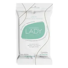 Lenço Umedecido Intimo Personalidade Lady Clean Side Com 20 Foto mini 1