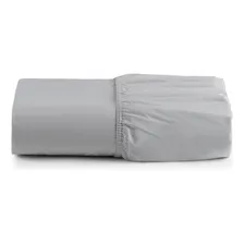 Lençol Casal Avulso C Elástico Percal 100 % Algodão 400 Fios Foto  mini 1