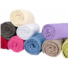 Lençol com elástico EmÃlia Enxovais Lençol cama casal Lençol cama padrão casal cor sortidos 140 fios Foto mini 3