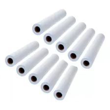 Lençol Descartável Papel Hospitalar Maca 50x50 10 Bobinas Foto mini 1