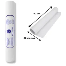 Lençol Descartável Papel Hospitalar Maca 50x50mt 1 Rolo Foto mini 1