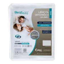 Lençol Impermeável Com Elástico King Cor Branco Foto mini 1