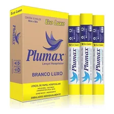 Lençol Papel Hospitalar 100% Celulose Plumax 70x50 10 Uni Foto mini 1
