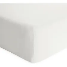 Lençol Para Berço Infantil Elástico Padrão Americano Branco Foto mini 1