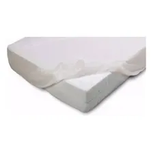 Lençol Plástico Capa Impermeável Com Elástico Solteiro Desenho Do Tecido Branco Foto mini  2