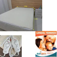 Lençol Térmico Casal Queen 158x198cm Luxo 10 Temp Sulterm Foto mini  3