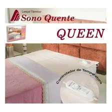 Lençol Térmico Casal Queen 16 Temperatur Sono Quente Inmetro Voltagem 110v Foto  mini 1
