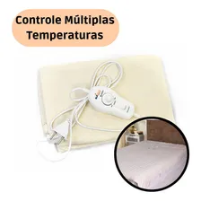 Lençol Térmico Luxo Solteiro Controle Múltiplas Temperaturas 110v Foto mini  2