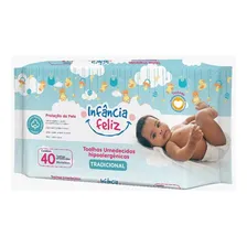 Lenços Umedecidos Infancia Feliz 40 Kit Com 3 Unidades Foto mini  2