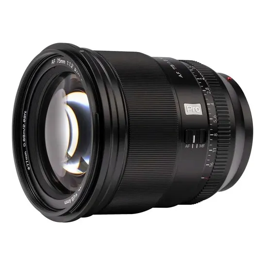 Lente 75mm 1.2 Viltrox Fuji Cor Preto Tipo De Montagem Fujifilm X Foto 1