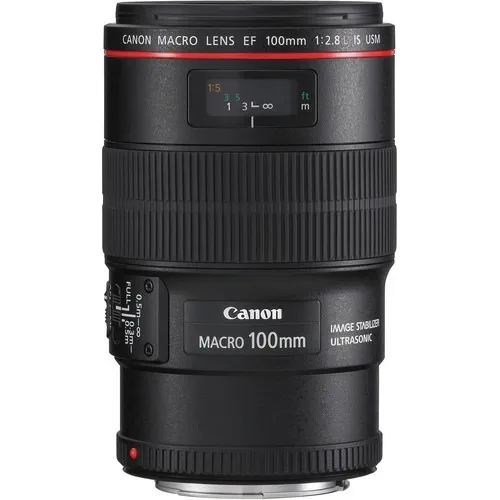 Lente Canon Ef 100mm F/2.8l Macro Is Usm Brasil 12x S/juros Foto 1
