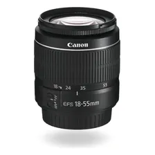 Lente Canon Ef-s 18-55mm F/3.5-5.6 Iii Cor Preto Foto mini 2
