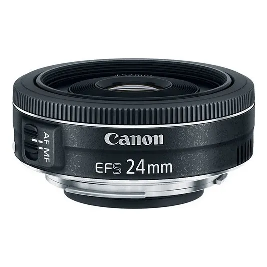 Lente Canon Ef-s 24mm F/2.8 Stm - C/ Nf-e Foto 1