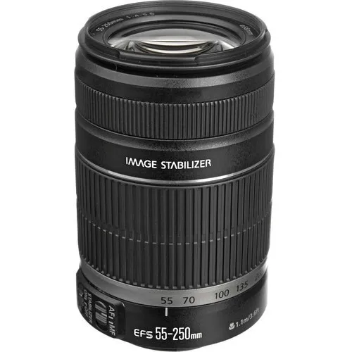 Lente Canon Ef-s 55-250mm F/4-5.6 Is Ii Zoom Telefoto Nova Foto 1