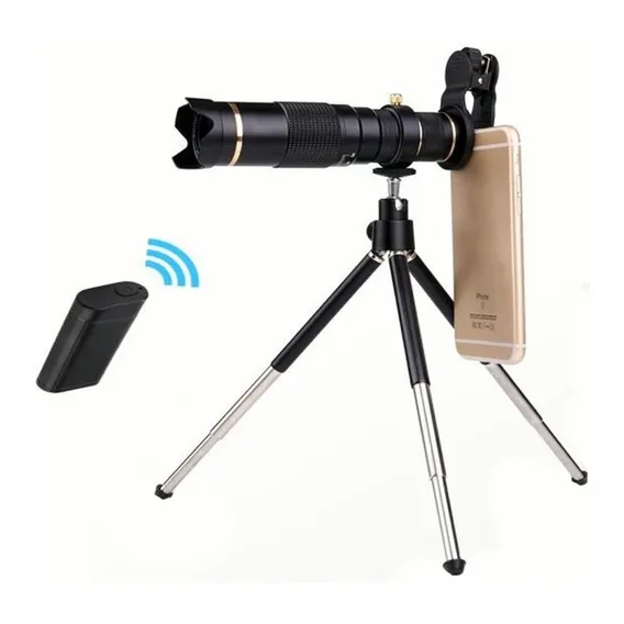 Lente De Celular Zoom 23x Lente Camera Telesc贸pica Universal Foto 1