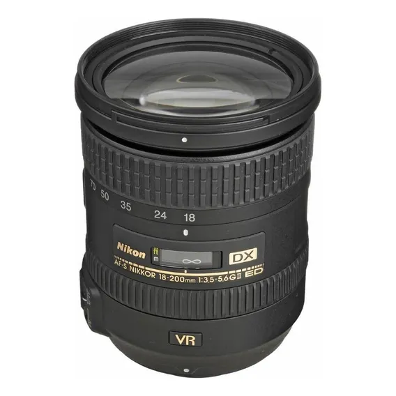 Lente Nikon 18-200mm F/3.5-5.6 G If-ed Af-s Dx Vr Ii Foto 1