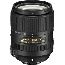 Lente Nikon 18-300mm F/3.5-6.3g Ed Vr Af-s Dx Nikkor Foto mini 1