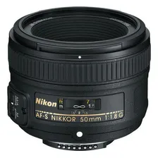 Lente Nikon 50mm F/1.8g Af-s Nikkor Foto mini  2