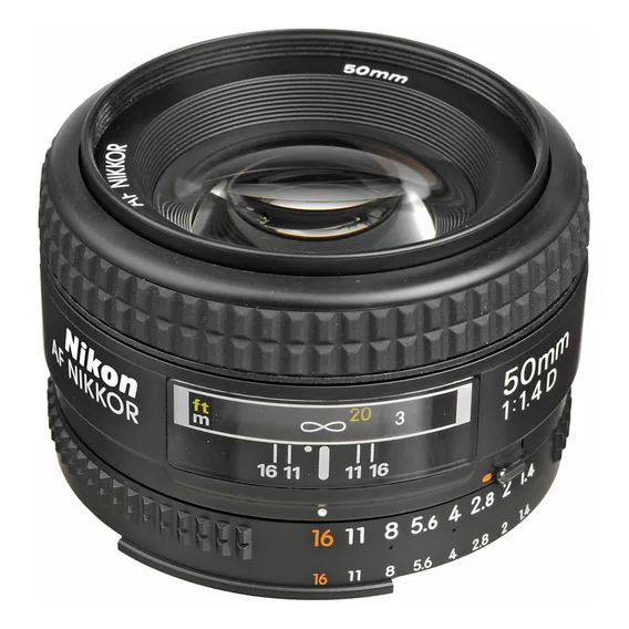 Lente Nikon 50mm F/1.4d Af Nikkor Foto 1
