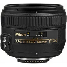 Lente Nikon 50mm F/1.4g Af-s Nikkor Autofoco Foto  mini 1