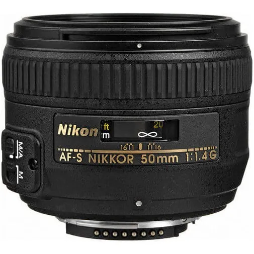 Lente Nikon 50mm F/1.4g Af-s Nikkor Autofoco Foto 1