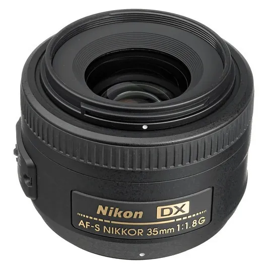 Lente Nikon Af-s Dx Nikkor 35mm F/1.8g Dsrl Autofoco F1.8 Foto 1