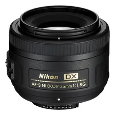 Lente Nikon Af-s Dx Nikkor 35mm F/1.8g Dsrl Autofoco F1.8 Foto mini 3