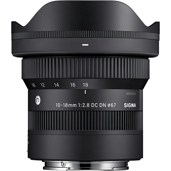 Lente Sigma 10-18mm F2.8 Dc Dn Contemporary Para Sony E Foto 1
